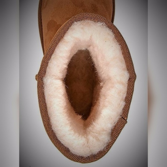 NEW Womens "Anita" Chestnut Suede Leather Boots - Picture 2 of 5